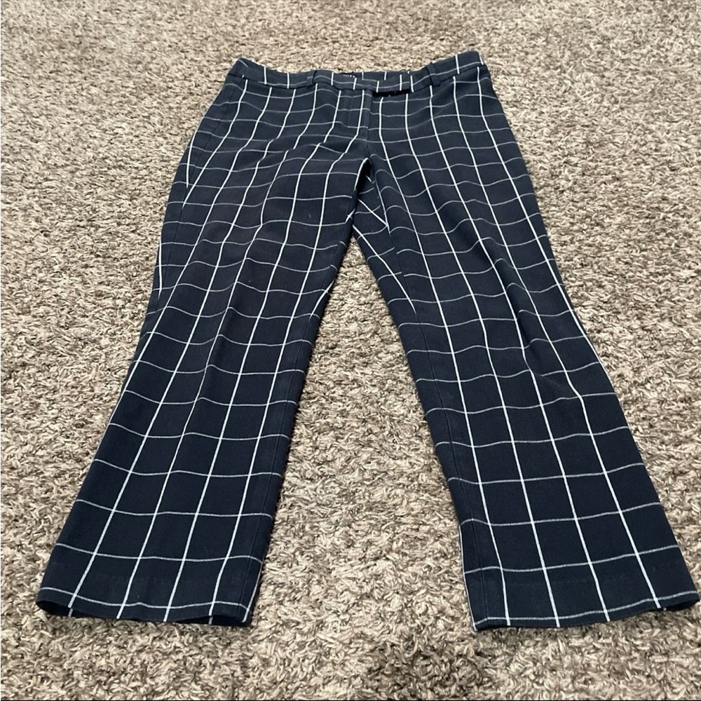 Talbots bundle of four pairs plaid pants women’s size 6 petite - Picture 2 of 6